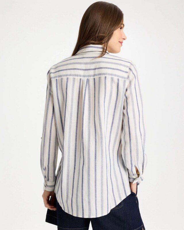 Linen-Cotton Utility Tunic - image 3